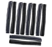 DOITOOL 6 Pezzi Nastro per pantaloni gamba Accessori toppe per vestiti cotone taglio schierato decorazione dell'abbigliamento in tessuto fai da te orlatura stoffa