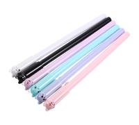 DOITOOL 6 Pezzi Penna Gel Creativa Forma di Gatto 0,50mm in Plastica, Scrittura Liscia e Comoda, per Studenti per Prendere Appunti e Disegnare Stile Cartoon Carino