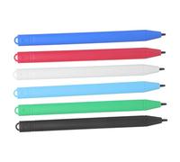 DOITOOL 6 Pezzi Penne per Tavoletta Lcd in Plastica Impugnatura Confortevole per Disegnare e Scrivere Fluidamente, per Bambini e Genitori che Coltivano la Cognizione dei Colori
