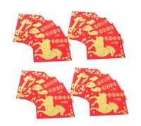 DOITOOL 60 Pezzi Buste Rosse del Cavallo Buste Denaro Vietnamite per Capodanno Lunare Design e Pacchetti Li Xi per Festival e Celebrazioni Multiculturali