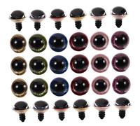 DOITOOL 60 Pezzi Occhi Decorativi per Pupazzi Occhi Creativi Colorati per Fai da Te per Lavoretti e Amigurumi Facili da Trasportare e Sicuri per