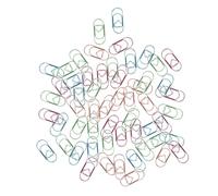DOITOOL 600 Pezzi Clip Fermacarte in Metallo Piccole e Resistenti Clip per Carta e per e Ufficio Colori Vari Facili Usare e Conservare