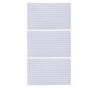 DOITOOL 600 Pezzi Schede Flash Piccole Doppia Faccia con Rigatura Orizzontale Carte Indice per Studio Appunti e Organizzazione Scolastica e Ufficio