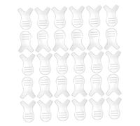 DOITOOL 60pezzi Y-type Eyelash Brush Grafting Tool Eyelash Lift Applicator for Salon and Home Use Non- Design Safe Material Easy to Carry and Store