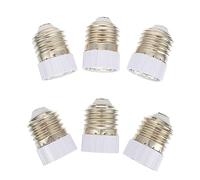 DOITOOL 6pezzi Convertitore Per Lampadina Da Adattatore Per Base Lampadina Materiale Leggero e Resistente Compatibile Portalampade e Lampade Da Tavolo
