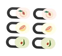 DOITOOL 6pezzi Copri Webcam Protezione Privacy per Laptop Blocco Scorrevole per Fotocamera Copertura per Webcam Adatto Computer Desktop e Tablet