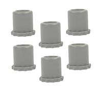 DOITOOL 6pezzi Guaine Per Inferiore Del Microfono Copertura in Silicone Per Estremità Del Microfono Di Guaine Per Portatile Antiscivolo e Anti-rotolamento