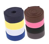DOITOOL 8 Pezzi Bande Elastiche Colorate Spesse per Cucito Elastici Pratici Multi per Abbigliamento e Fai da Te Resistenti e Duraturi