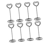 DOITOOL 8 Pezzi Portacartelli Tavolo con Clip per Foto Segnaposto per Matrimonio e Ristoranti Supporti per Menu e Note Design Elegante e Facili Usare e Trasportare