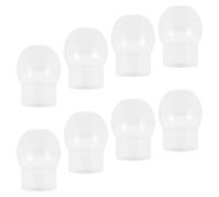 DOITOOL 8 Pezzi Tappi le Orecchie in Silicone Morbido per Stetoscopio, Auricolari a Forma di Zucca, Comodi e Facili da Pulire per Lunghe Ore di Esami