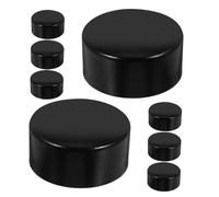 DOITOOL 8 Pezzi Terminali per Corrimano in Acciaio Inox Spessi Tappi Chiusura per Tubo Accessori per Corrimano in PVC e Protezione per Scale e Ringhiere Indoor Outdoor