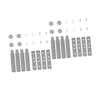 DOITOOL 8 Set Di Fermaporta Per Armadietti Fermaporta A Pressione Fermaporta A Pressione Fermaporta Per Impieghi Gravosi Facile Da Installare