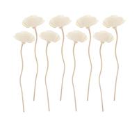 DOITOOL 8pcs Rattan Flower Diffusore Bastoni Rattan Flower Sticks Reed Diffusore Bastoni Fiori di Ricambio Ricarica Rattan Bastoni per Olio Essenziale Diffusore