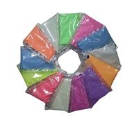 DOITOOL 8pezzi Fluorescente Senza Radiazioni Glitter Per Unghie Brillante Durata e Effetto Fosforescente Per Decorazioni Nail Art