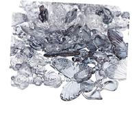 DOITOOL Accessori Per Farfalla Accessori Perline Per L'artigianato io Fai Da Te Ciondoli Per Gioielli Ciondoli Fatti a Mano Per Orecchini Grigio Scuro Acrilico