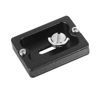 DOITOOL Adattatore a Sgancio Rapido Piastra Qr in Alluminio Per Fotocamere Compatibile Benro e Kirk, Supporto Leggero Cuscinetti Anti-scivolo, Accessorio Professionale Per Fotografia e Video