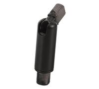 DOITOOL Adattatore Ferro a e Lampadari Snodata 180 Testa Gradi M10 Filettatura Esterna in Nero Accessori Illuminazione in Spazi Ristretti e Soffitti Bassi