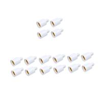 DOITOOL Adattatore G24D a E27 16 Pezzi Portalampada 2 Pin Professionale Convertitore Per Lampadine Led Alogena Filamento Shell Pbt Compatto Leggero Facile Installazione