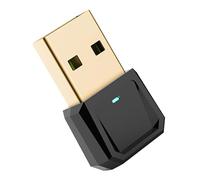 DOITOOL Adattatore Wireless USB 5.0 Nero per Audio senza Fili Tecnologia a Risparmio Energetico e Segnale Potenziato in Abs per Cuffie e Altoparlanti