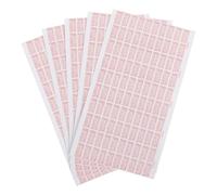 DOITOOL Adesivi Antimanomissione Rotondi Fragili 5 Fogli Rossi Etichette di Avvertimento Invalidazione Garanzia alla Rimozione Adesivi di Sicurezza per Controllo Qualità e Registrazione