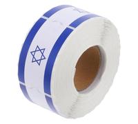 DOITOOL Adesivi Bandiera Israele in Etichette Stickers per Laptop Auto e Scrapbooking Facili da Applicare Design Nazionale per Uso Quotidiano e Planner DIY