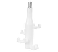 DOITOOL Albero di Ricambio in Plastica Bianca con di Smontaggio Rapido per Tritacarne, Accessorio per Lavorazione Carne e Frutta Secca in Cucina