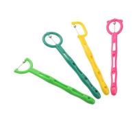 DOITOOL Allenatore per Muscoli della Lingua Portatile 4 Pezzi in Abs e Acciaio Inossidabile per Esercizio Terapeutico e Riabilitazione Orale a Casa