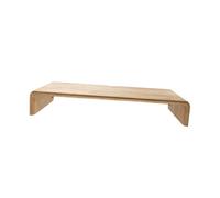 DOITOOL Alzatina per Monitor del Computer in Plastica Semplice e Pratica Organizer da Scrivania Salvaspazio per Ufficio e Casa