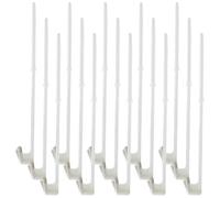 DOITOOL Asta Portabandiera Per Auto Clip Rimovibile, 15 Pezzi in Plastica Resistente Per Finestrini Veicoli Compatti, Adatta Per Viaggi e Trasporto Pubblico