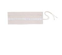 DOITOOL Astuccio arrotolabile per matite: 48 scomparti per portapennelli e organizer per riporre oggetti, astuccio arrotolabile - Borsa per il trasporto di pennelli per pittura a olio e acquerelli,