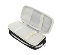 DOITOOL astuccio sacchetto a matita portatile organizer per matite da scrivania astucci per matite per ragazze adolescenti deposito di puzzle collegio roba per adolescenti tela Nero