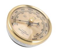 DOITOOL Barometro Aneroide Multifunzionale per Casa e Terrazze, Leggero Struttura in Metallo e Plastica, Strumento Preciso per Misurare la Pressione Atmosferica