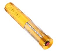 DOITOOL Bastone Led Ricaricabile Per Concerti e Feste Fluorescente Metallico Oro Con Luce Bianca e Modalità Lampeggiante Portatile e Sicuro Per Bar e Nightclub