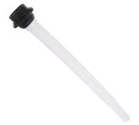 DOITOOL Beccuccio Flessibile per Tanica, Ugello Plastico Nero, Pieghevole | Antiperdita Anello di Tenuta, Filtro Integrato, per Tappi di Taniche e Rifornimento Rapido