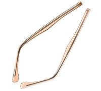 DOITOOL Bicchieri Trasparenti 1 Paio Per Occhiali Gamba Del Tempio Degli Occhiali Asta Di Ricambio Per Occhiali Da Sole Aste Sostitutive Per Occhiali Kit Metallo Templi Polsino Del Braccio