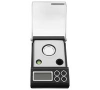 DOITOOL Bilancia di Precisione Milligrammi Digitale Tascabile 30g/0,001g Piatto ad Alta Sensibilità per Laboratorio, Analisi Farmaceutiche e Uso Alimentare Portatile