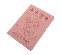 DOITOOL Birth Certificate Cover in PU Rosa, Custodia per Certificato di Nascita e Tessera, Tasche Multiple per Documenti Medici, per Ragazzo Ragazza e Genitori, 2026 Year Of The Horse