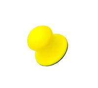 DOITOOL Blocchetto Levigatura Mano con Supporto PU Antiscivolo per Dischi Abrasivi Tampone Lucidatura Legno Auto Casa Strumento Polishing Pad Ergonomico e Durevole