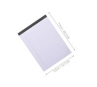 DOITOOL Blocchi per Appunti Legali a Righe Larghe Blocco Note Portatile Strappabile A5 Set da 8 Blocchi 400 Fogli Ciascuno Carta Spessa per Uso Professionale in Ufficio e Studio Legale