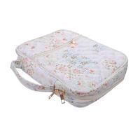 DOITOOL Borsa Porta-corano e Custodia per Libri Religiosi da Donna con Manico Robusto, Tasche Interne Multiple e Apertura a 180° per Trasporto e Organizzazione delle Sacre Scritture