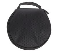 DOITOOL Borsa rotonda per CD e dvd con capacità di 20 pezzi custodia portatile con cerniera per organizzare dischi compatti in casa e in auto