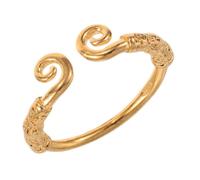 DOITOOL Braccialetto Regolabile in Rame Design Minimalista e Stile Versatile per Uomini e Donne, Gioiello Unico Incisioni Ispirate alla Tradizione Cinese Wukong