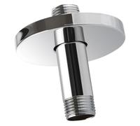 DOITOOL Braccio Doccia da Soffitto per Soffione Piatto, Acciaio Inox | Montaggio a Soffitto, Filettatura 20mm, Finitura Argento, Uso in Casa e Hotel