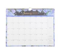 DOITOOL Calendario da parete, da appendere, mensile, per casa o ufficio, organizer annuale da parete, calendario per la pianificazione di eventi e festività