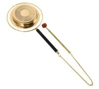 DOITOOL Campanella Tibetana in Ottone per Meditazione Buddhista, Strumento Musicale Portatile, Design Delicato e Facile da Trasportare, Adatta come Regalo per Praticanti Buddhisti