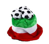 DOITOOL Cappello Calcio a Forma di Pallone Morbido e Confortevole per Festa Calcio Decor per Appassionati e Gruppi di Danza