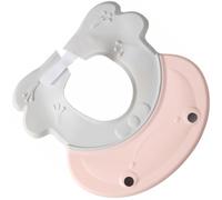 DOITOOL Cappello da Bagno Regolabile per Rosa in Pp e Tpe Visiera a Curvatura Inversa Protegge Occhi e Orecchie Durante Bagno la Doccia