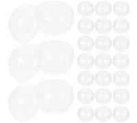 DOITOOL Capsule Per Distributori Automatici Da 50 Pezzi Palline Trasparenti Rotonde Riempibili Sfuse Palline Ricaricabili In Plastica Capsule Per Macchinette Gumball Contenitori A Sfera