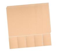 DOITOOL Carta da Lettere Braille per Esercizi 20 Fogli Spessa Bianca Materiale Didattico Braille Lavagna 4-9 Righe di Scrittura per Non Vedenti Supporto per Studenti e Insegnanti