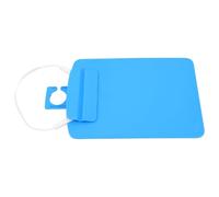 DOITOOL Cartella con Gancio Appendibile e Copertina Robusta in Plastica Blu Clip Integrata per Proteggere Ordini di Infusione A5 e Note Scritte a Mano per Documenti Medici in Ambiente